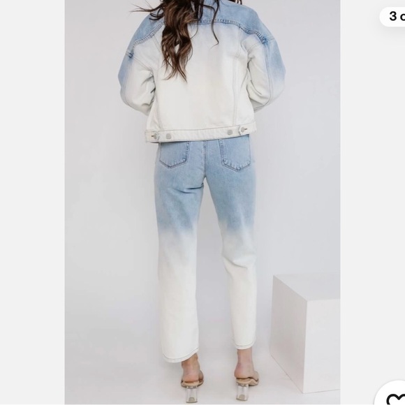 Blank NYC The Baxter Toned Down Ribcage Straight Leg Jeans Size 31 NWT Cotton - Picture 3 of 13